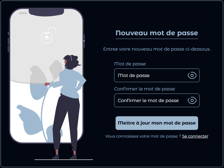 Forgot Password Page